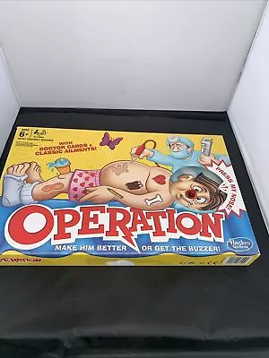 Buy Operation Game By Hasbro Gaming 2015  Make Him Better Or Get The Buzzer ! • 10.99£
