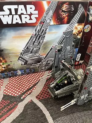 Buy LEGO STAR WARS 75104 KYLO REN’S COMMAND SHUTTLE Complete With Figures • 44.95£