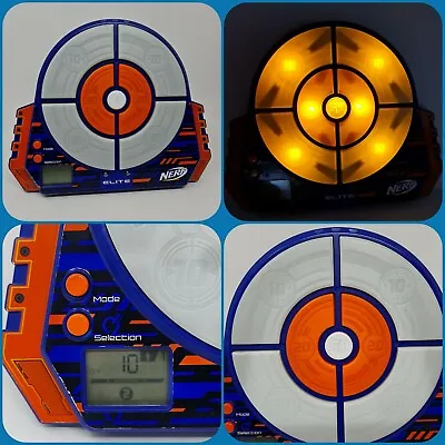 Buy Nerf N Strike Elite Blue Digital Target Light Up Panels & Sound Effects Score • 19.99£