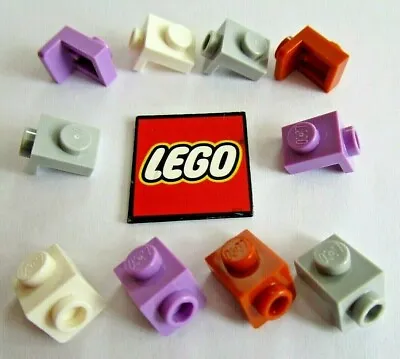 Buy LEGO PLATES 1x1 With1/2 Downwards Down Bracket (Pack Of 8) - Design 36841 • 2.99£