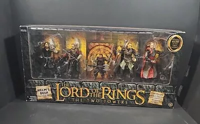 Buy Helm's Deep Battle Set, Lord Of The Rings, The Two Towers, Figures, Toybiz,  • 60£