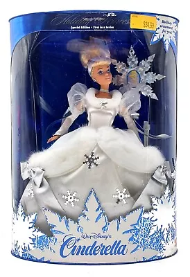 Buy 1996 Walt Disney's Cinderella Holiday Princess Doll / NrfB / Mattel 16090 • 66.68£
