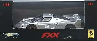 Buy 1/43 Hot Wheels Ferrari FXX #16 Silver Elite Model N5609 Ltd Ed Mint & Boxed • 29.99£