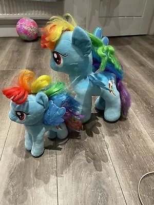 Buy My Little Pony: Two Rainbow Dash Plush Toy Ty • 2.99£