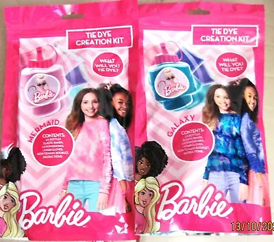 Buy Barbie Tie Dye Creation Kit Excellent Stocking Filler Toys Playset RRP £8.99 • 0.99£