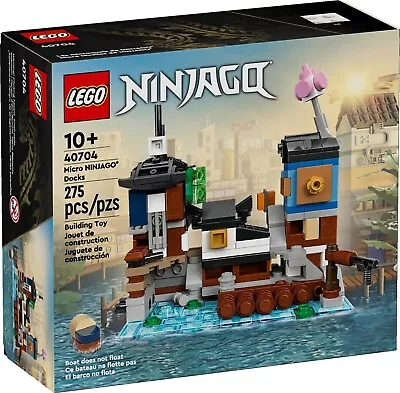 Buy Lego Micro Ninjago City Docks 40704 - Brand New & Sealed • 35£
