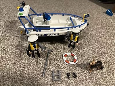 Buy Playmobil Harbour Police Boat, 4471, Preowned • 15£
