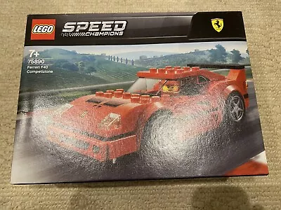 Buy LEGO SPEED CHAMPIONS “Ferrari F40 Competizone” (75890) NEW & SEALED - FAIR BOX • 18.25£