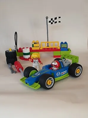 Buy Lego Duplo Race Team Set 6143. Rare. Complete No Box. F1 Style • 14.99£