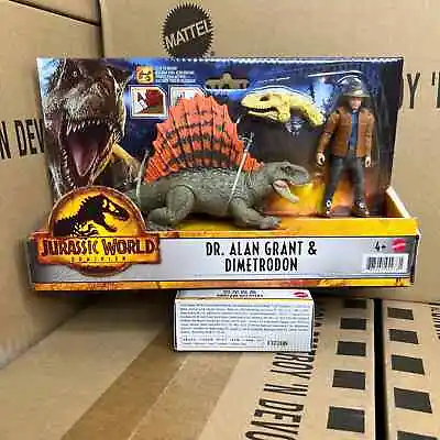 Buy Jurassic World Dominion Dr. Alan Grant & Dimetrodon 2 Pack Figure Set • 26.99£