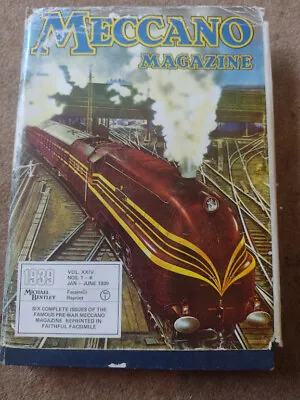 Buy Meccano Magazine 1939 Jan - June Facsimile Reprint Bound Into A Book • 7.95£