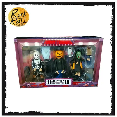 Buy Neca Toony Terrors Halloween 3 Season Of Witch Trick Or Treaters 3-pack • 44.99£
