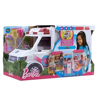 Buy Barbie Ambulance Ambulance Ambulance Ambulance Ambulance Car Care Clinic Hospital New FRM19 • 128.66£