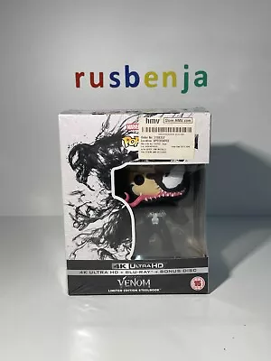 Buy Funko Pop! Marvel Venom With 4K Ultra HD Steelbook SEALED • 62.99£