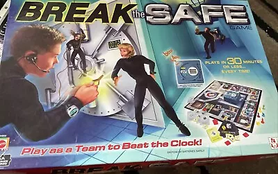 Buy VINTAGE   BREAK THE SAFE   BOARD GAME, Missing Purple Character Piece. • 10£