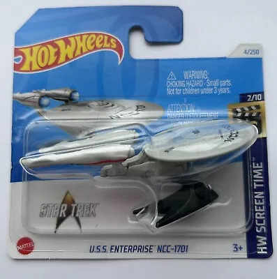 Buy 2024 Hot Wheels Star Trek USS Enterprise. Mint + Unopened! • 3£