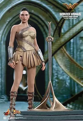 Buy Hot Toys MMS424 Wonder Woman Diana Training Armour Version 1/6 Figure Brand New • 200£