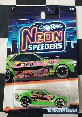 Buy Hot Wheels 2024 Mix B Neon Speeders 70 Toyota Celica #1/8 • 6.99£