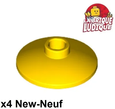 Buy LEGO 4x Dish 2x2 Radar Disc Yellow/Yellow 4740 NEW • 1.24£