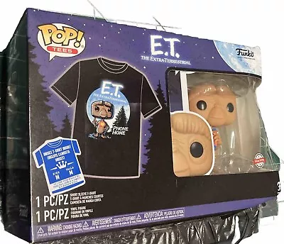 Buy E.T. The Extra-Terrestrial! & Tee Box E.T. W/Reeses (Medium) With Damaged Box • 8£