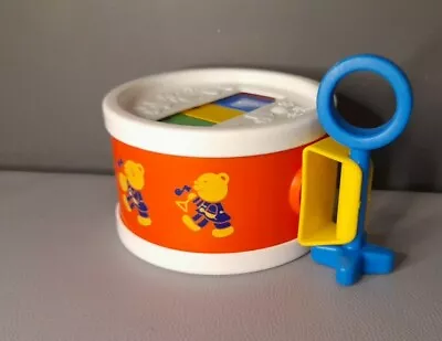 Buy VINTAGE FISHER PRICE Musical Toy 1976 XYLOPHONE DRUM Working Retro RARE COLOUR • 24.95£