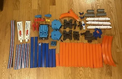 Buy Hot Wheels Vintage Power Booster, TB-13 Set, Tracks And Accessories Lot - 60 Pcs • 61.57£