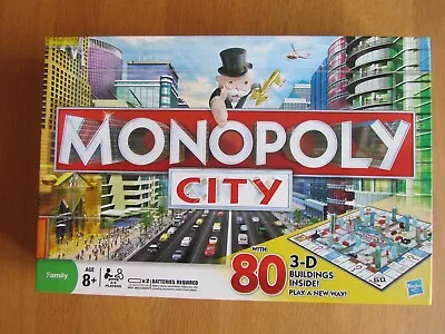 Buy Hasbro Monopoly City Board Game.  PERFECT CONDITION. • 7.99£