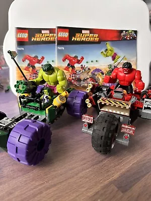 Buy Lego Marvel Super Heroes Hulk Vs. Red Hulk (76078) 100% Complete No Box • 65.99£