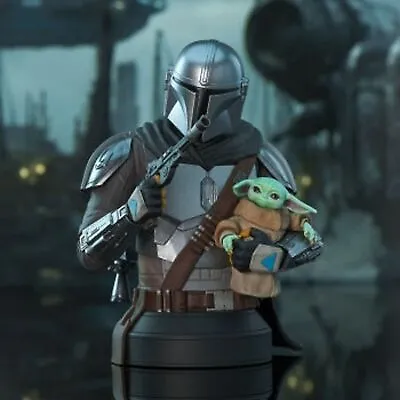 Buy Gentle Giant Star Wars The Mandalorian With Grogu Px Bust - 1:6 • 143.14£
