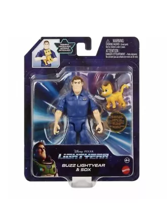 Buy Mattel Lightyear Buzz Lightyear & Sox Lightyear Action Figure • 9.49£