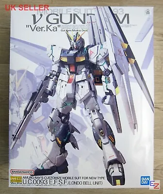 Buy Bandai MG RX-93 V Nu Gundam Ver. Ka 1/100 Model UK SELLER • 75£