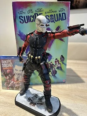 Buy Suicide Squad Statue Deadshot DC 1/6 Scale With Steelbook ( Not Hot Toys ) • 100£