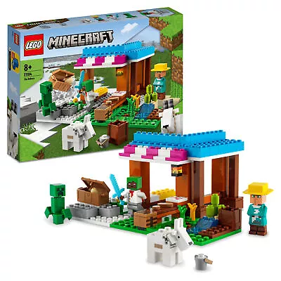 Buy LEGO Minecraft The Bakery 21184 New Sealed Baker Vilager Snow Biome • 16.95£