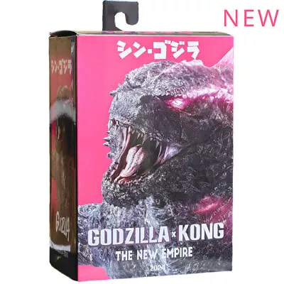 Buy 2024 Godzilla X Kong New Empire Neca 7  Godzilla Figure Toy Box Set Pink New • 32.38£