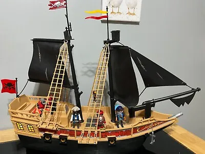 Buy Playmobil Floating Pirates Raiders Pirate Ship, 6678, Preowned • 47£