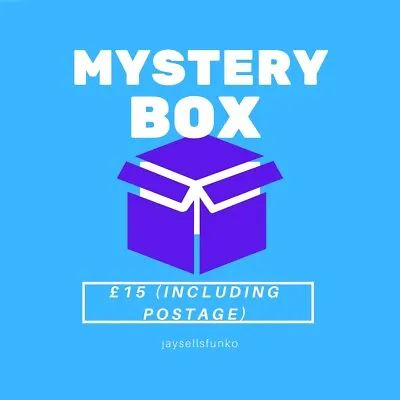 Buy Funko Pop Mystery Box - Variety Of Pops Available!  (Personalised) • 15£