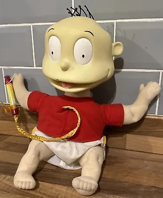 Buy RARE Vintage Rugrats Talking Tommy Pickles Doll Plush Soft Toy 1999 - 16 Inches • 19.99£