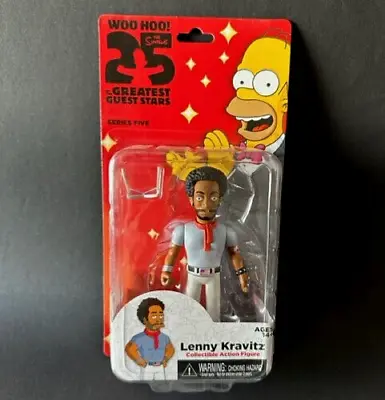 Buy Simpsons Lenny Kravitz PVC Figure 13cm Neca • 53£