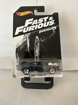 Buy Hot Wheels Fast & Furios 7 '70 Dodge Charger R/T #8/8 N90 • 17.63£