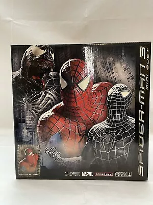 Buy Sideshow Collectibles - Spiderman 3 - Spiderman Mini Bust Bnib - Limited To 5000 • 160£
