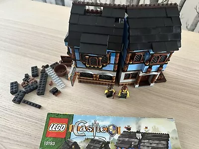 Buy LEGO Castle Medieval Market Village 10193 (Blue House - Incomplete) • 69.99£