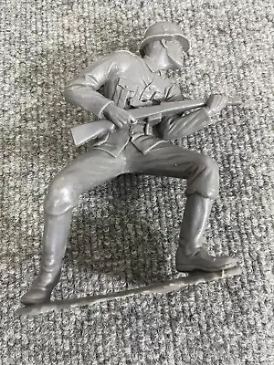 Buy Marx Corp Vintage German Toy Soldier Hard Plastic 6” • 17.95£