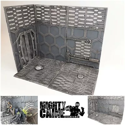 Buy Custom Diorama Base/Walls For Detolf. Neca, , Marvel Legends, Black Series • 85£