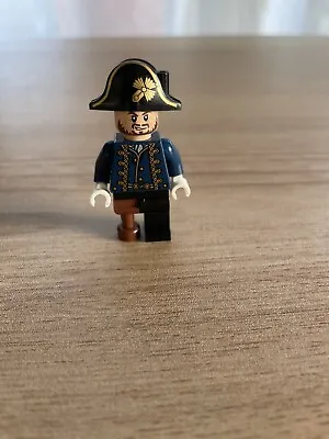 Buy Lego Pirates Of The Caribbean Hector Barbossa Minifigure Set 4192 • 15.99£