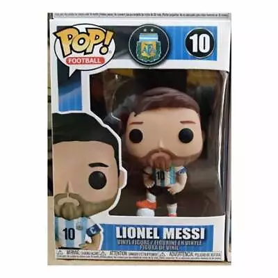 Buy Funko POP! Sports: Football Player Soccer 10# Lionel Messi Action Figure Model • 12.59£