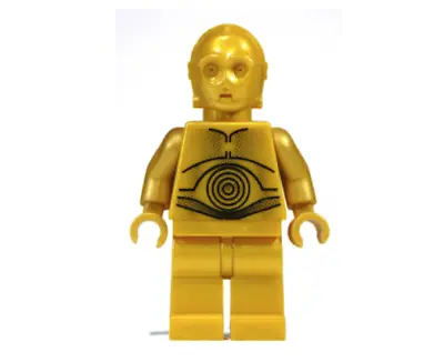 Buy LEGO Minifigure C-3PO - Pearl Gold With Pearl Gold Hands Inv 5 • 5.66£