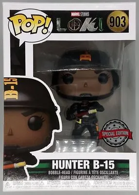 Buy Funko POP #903 Hunter B-15 - Marvel Loki With POP Protector • 15.39£