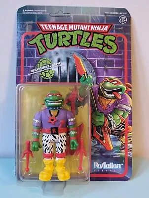 Buy Teenage Mutant Ninja Turtles Super 7 Reaction Action Figure Heavy Metal Raph • 12.99£