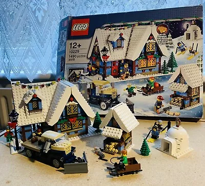 Buy LEGO: Winter Village Cottage (10229) 100% Complete With Box And Manuals. Retired • 77.55£