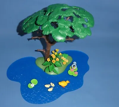 Buy Playmobil Lake Ducks Tree Flowers & Plants - Wildlife / Park Countryside Extras • 5.99£